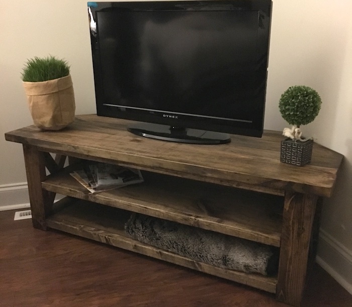 Ana white farmhouse 2024 entertainment center